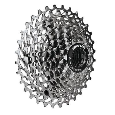 Cassette de route SRAM PG1050 (10 vitesses) - 11-28t Argent&eacute;