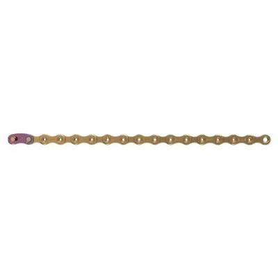 Chaine VTT/Route SRAM PCXX1 Eagle 12 vitesses - Or} - 126 Links}, Or}