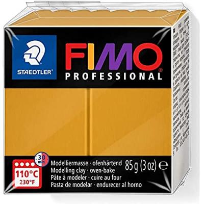 P&acirc;te Fimo Professional Jaune ocre 17 - 85 gr - Fimo - couleur variant