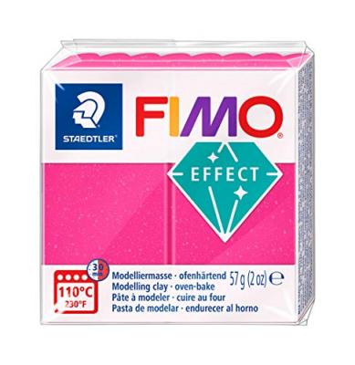 P&acirc;te Fimo Effect Rubis quartz 286 - 56 gr - Fimo - couleur variant