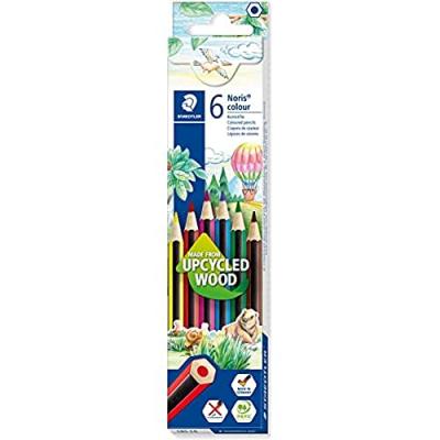 Staedtler staedtler crayon de couleur noris colour, &eacute;tui carton de 6 noir