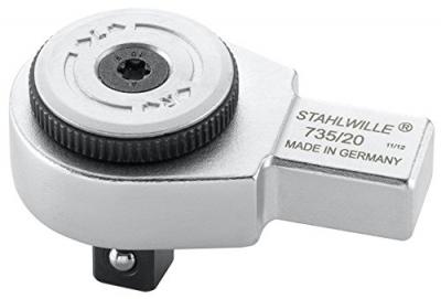 Stahlwille - Cliquet insert 1/2 pouce commutable 14 x 18 mm Vi