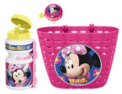 Stamp Disney Corbeille + Bidon + Sonnette Minnie, K862508, PINK