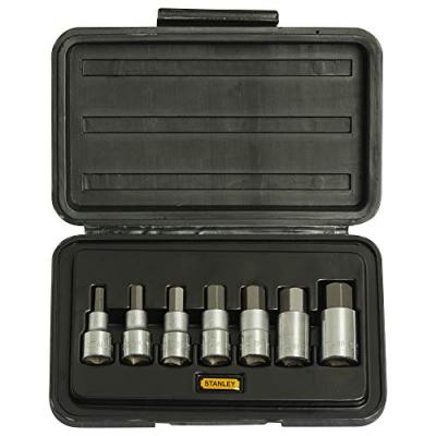 Stanley coffret 7 douilles 6 pans 1/2`