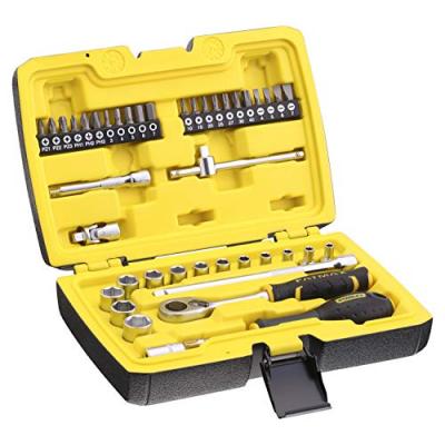 Stanley - Coffret de douilles 1/4'' carr&eacute; 42 pi&egrave;ces - FMMT82683-1