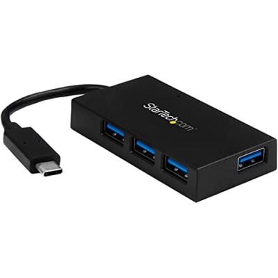 Startech Usb C 3.0 4 Port Hub Noir