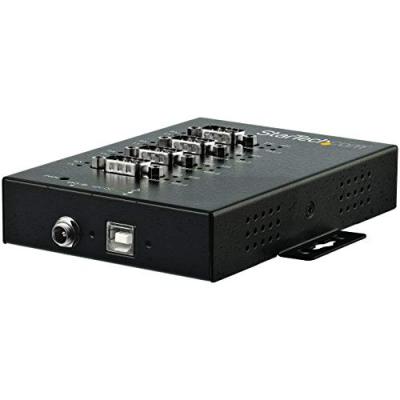 Startech - Hub adaptateur usb vers s&eacute;rie DB9 RS232/RS422/RS485 4 ports