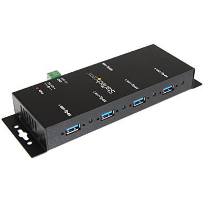 StarTech.com Hub USB 3.0 industriel &agrave; 4 ports - Montable