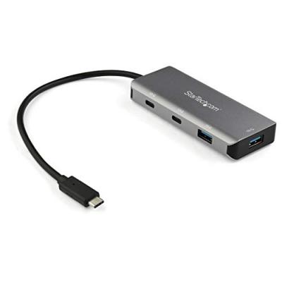 Startech 4 port usbc hub 2x usb-a + 2x usb-c noir