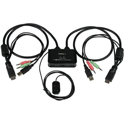 STARTECH.COM Switch KVM USB HDMI &agrave; 2 ports