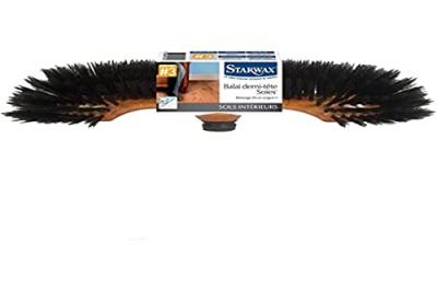 STARWAX Balai 1/2 t&ecirc;te soie - Sols int&eacute;rieurs