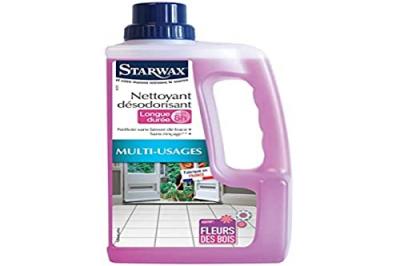 Starwax - Nettoyant d&eacute;sodorisant longue dur&eacute;e parfum fleur des bois 1L