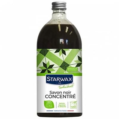 Savon noir &agrave; l'huile d'olive en bouteille Starwax 1L