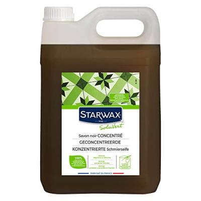 Starwax - Savon noir concentr&eacute; &agrave; l'huile d'olive multi-usages 5L