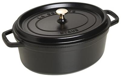 Cocotte en fonte STAUB Ovale 41 cm Noir - 1104125