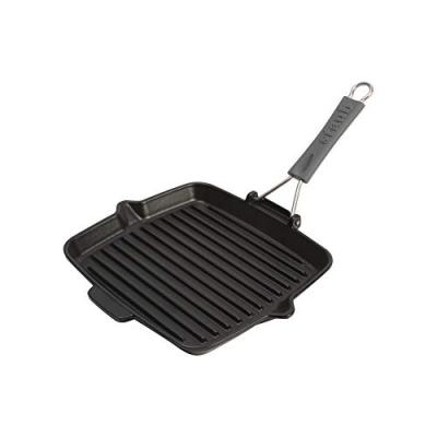 Staub Fonte - 1202123 - Gril - Carre - Silicone - Noir - 24 Cm