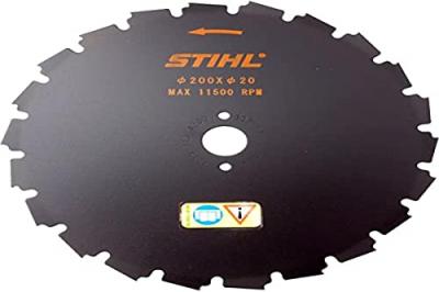 Scie circulaire, dents douces &Oslash; 200 mm / Al&eacute;sage 20,0 mm
