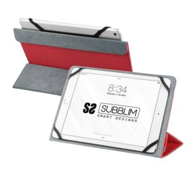 Subblim Freecam 10.1&acute;&acute; Double Sided Cover Rouge