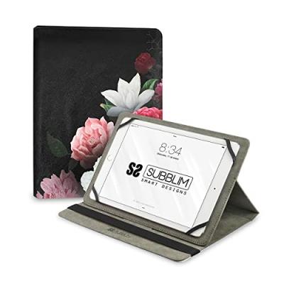 Subblim Trendy Case Etui Universel Roses pour Tablette jusqu'&agrave; 11