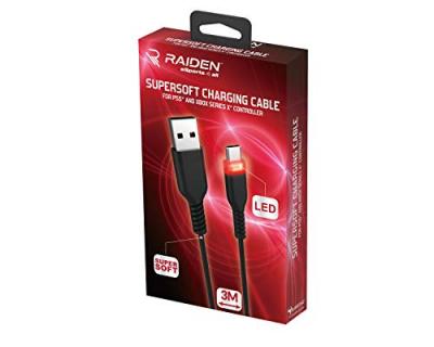 Raiden - Cable De Recharge Et Transfert Usb C Pour Ps5, Xbox Serie X, Switch