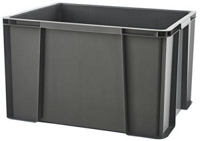 Bac bo&icirc;te de rangement Masterbox 45L 50x38,5x30,5 cm anthracite