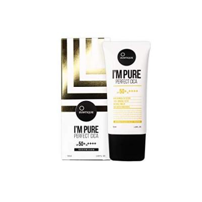 Suntique I'M Pure Perfect Cica Cr&egrave;me Solaire Spf 50+ 50 ml