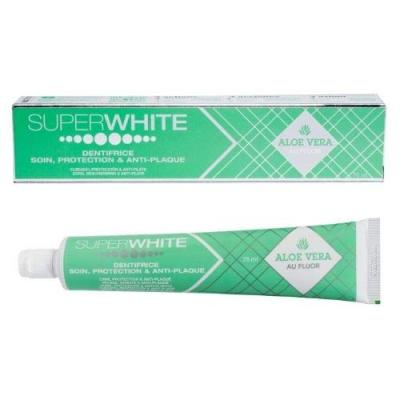 Dentifrice Aloe Vera Au Fluor Superwhite - Le Tube De 75ml