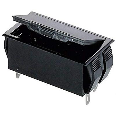 Support pile 2x R6 (AA), 6LR61 (9 V) 46300000 connexion &agrave; souder (L x l x h) 37 x 65 x 21.5 mm