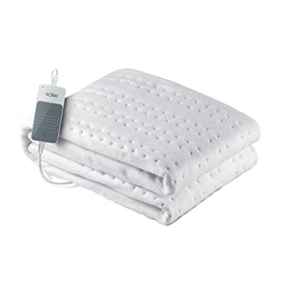Solac - Couverture chauffante CT8626 - Blanc