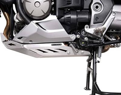 Sw-motech Honda Vfr 1200 X Crosstourer Carter Cover Extension Argent&eacute;