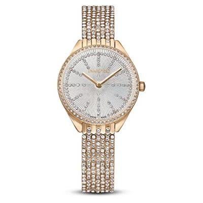 Montre femme Swarovski ATTRACT 5644053 - Bracelet Acier dor&eacute; rose