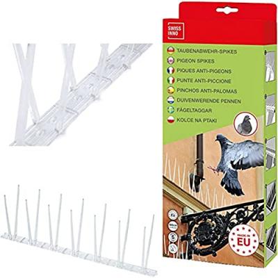 SWISSINNO SOLUTION R&eacute;pulsif &agrave; Pigeons - Carton de Spikes - 100 cm