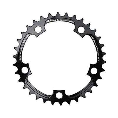 TA Specialites Zelito Triple 74, 4 Bras, 8/9/10 Vitesses, Noir, 24T