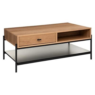 Table basse 2 tiroirs Simon Atmosphera - Naturel