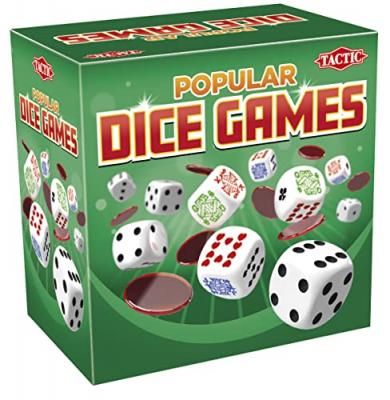 Tactic jeu de d&eacute;s Jeux de d&eacute;s 12 x 12 cm 113-pi&egrave;ce
