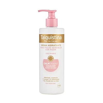 Talquistina cr&egrave;me hydratante pour peaux sensibles avec d&eacute;mangeaisons