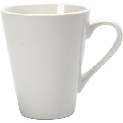 Tasse en porcelaine &agrave; d&eacute;corer - 8 x 10 cm - Creavea - couleur variant