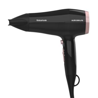 S&egrave;che-cheveux Taurus 2200W, 2 vitesses, 2 temp&eacute;ratures, air froid, filtre amovible, compact