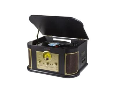 Technaxx TX-103 Platine USB entra&icirc;nement par courroie marron antique