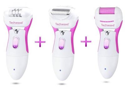 Techwood - TREP-351 3-en-1 &Eacute;pilateur-Rasoir-R&acirc;pe