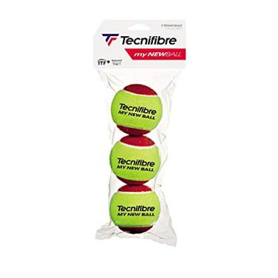 Balles de tennis Tecnifibre Sachet de 3 balles My New Ball