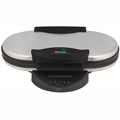 Tefal - Herzwaffeleisen WM311D edelstahl-schwarz