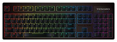 Tesoro Excalibur Spectrum G7SFL - Clavier - backlit - USB - commutateur : Kaihl Red - noir