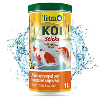 Aliments complets pour carpes ko&iuml; tetra pond koi sticks 1l
