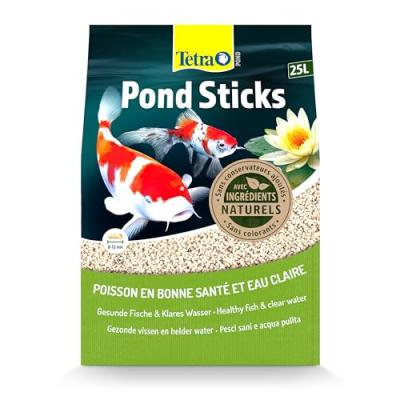 Tetra - Aliments complets pour poissons de bassin Pond sticks 25L