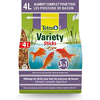 Tetra Pond vari&eacute;t&eacute; Sticks 600&nbsp;g (Bulk Deal de 6) 3600&nbsp;G