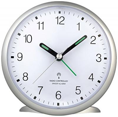 Tfa Dostmann 60.1506 Radio Alarm Clock Argent&eacute;