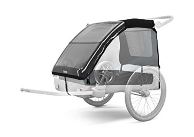 Kit de remorque de v&eacute;lo pour chien Thule Trailer - gris - TU