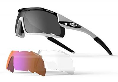 Lunettes tifosi davos 3 verres interchangeables blanc noir