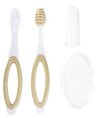 Brosse &Agrave; Dents B&eacute;b&eacute; D&egrave;s 3 Mois Nuk - Le Set De Brosses &Agrave; Dents